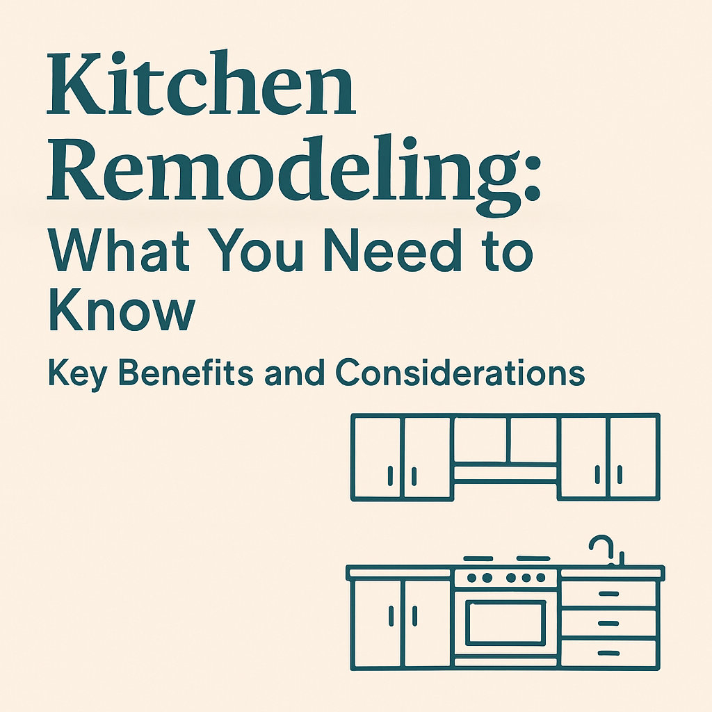 Kitchen Remodeling What You Need to Know Key Benefits and Considerations